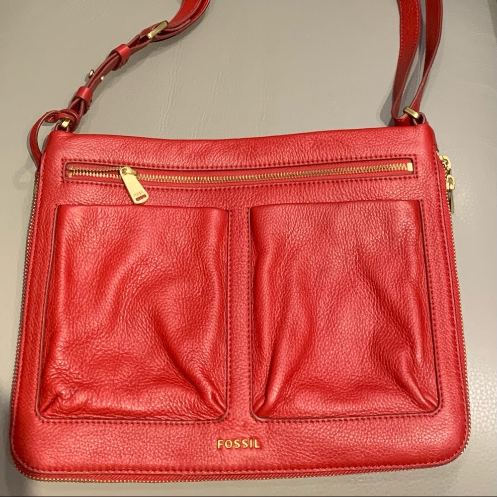 Fossil Leather Crossbody